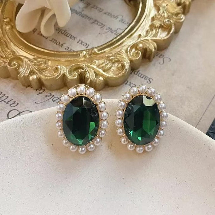Imperial Emerald Pearl Set