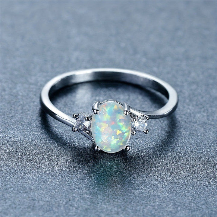 Opal Serenity Embrace Ring