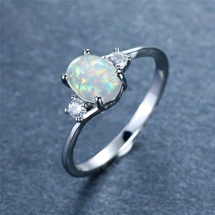 Opal Serenity Embrace Ring