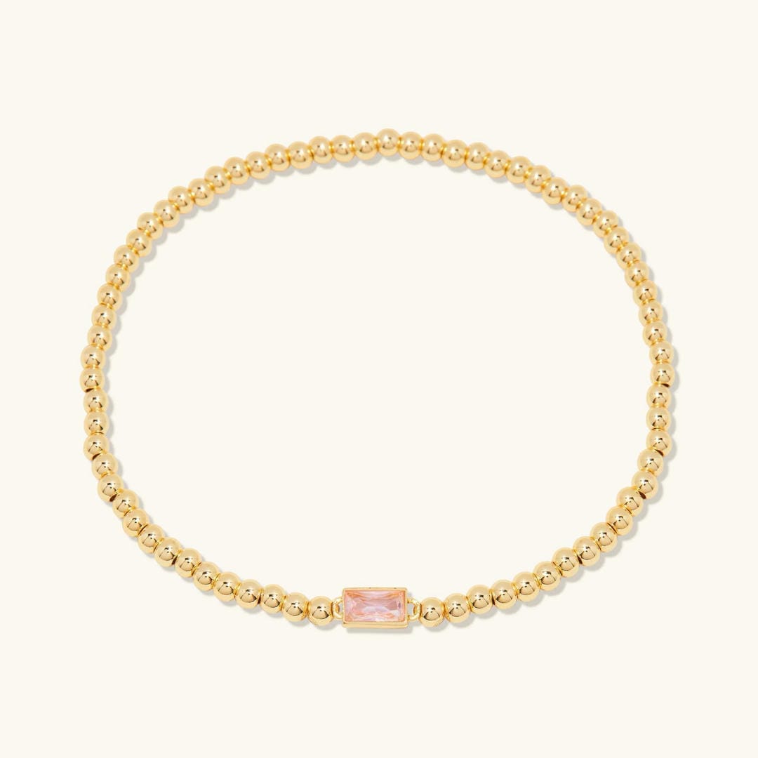 Radiant Gemstone Bracelet