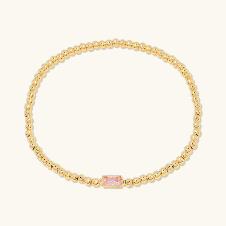 Radiant Gemstone Bracelet