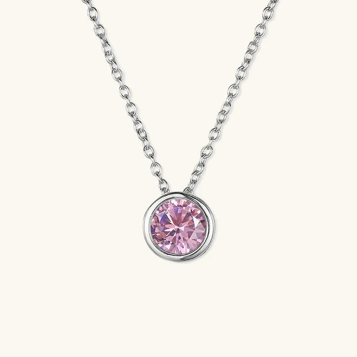 Radiant Gemstone Gold Chain