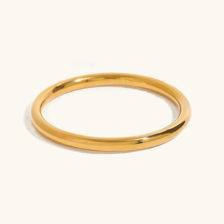 Vintage Smooth Gold Bangle
