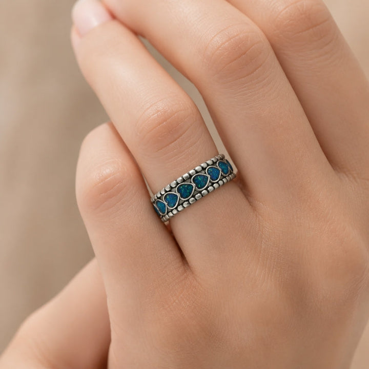 Radiant Love Crystal Fashion Ring