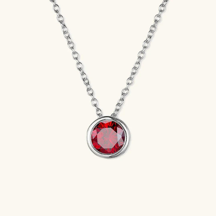 Radiant Gemstone Gold Chain