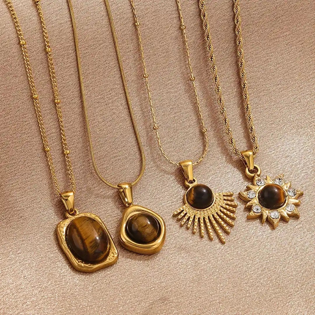 Bohemian Golden Solar Chain