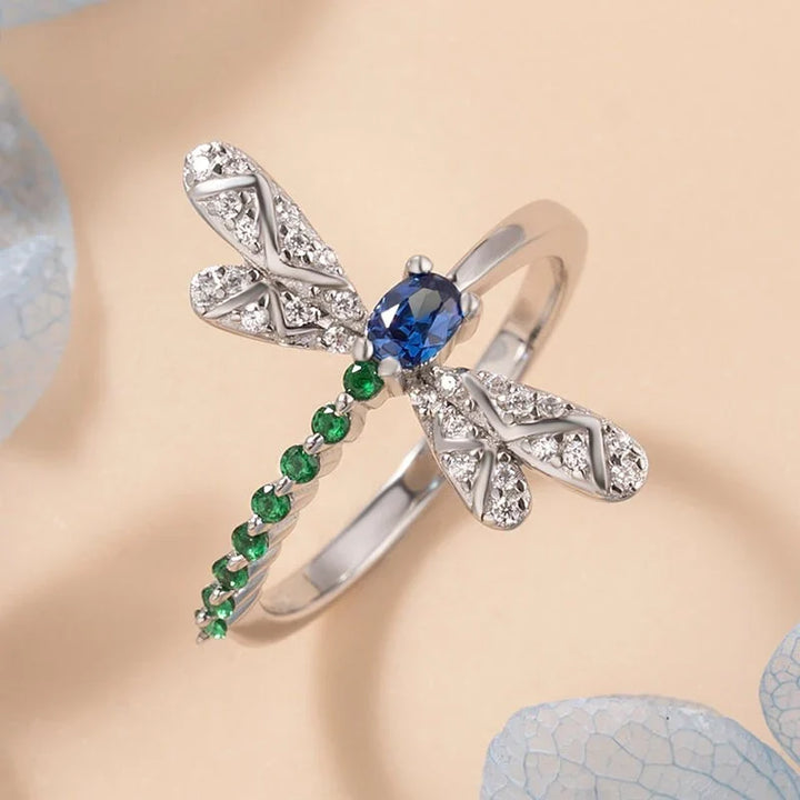 Refined Chic Dragonfly Ring