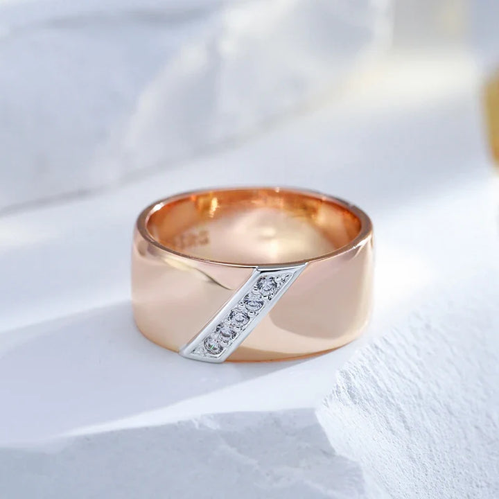 Timeless Multi Zircon Smooth Ring