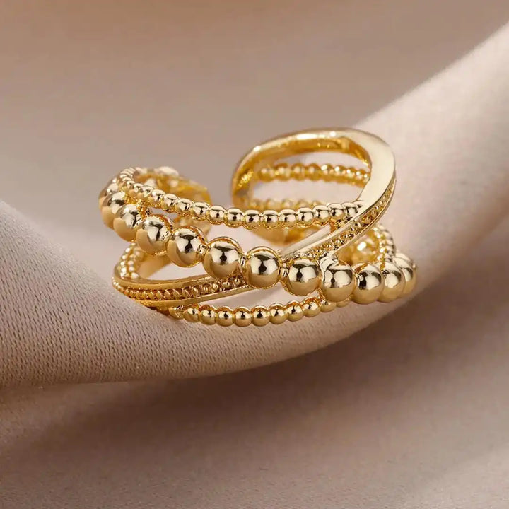 Adjustable Vintage Twist Ring