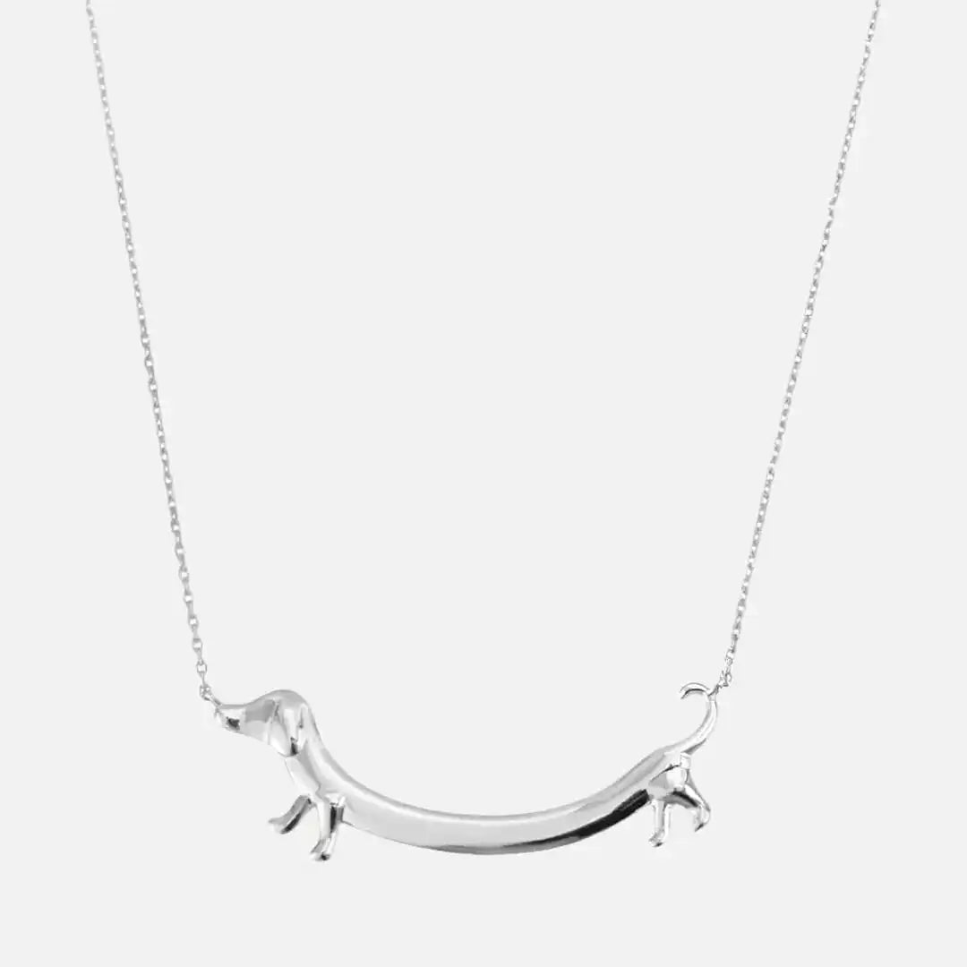 Dachshund Pendant Necklace