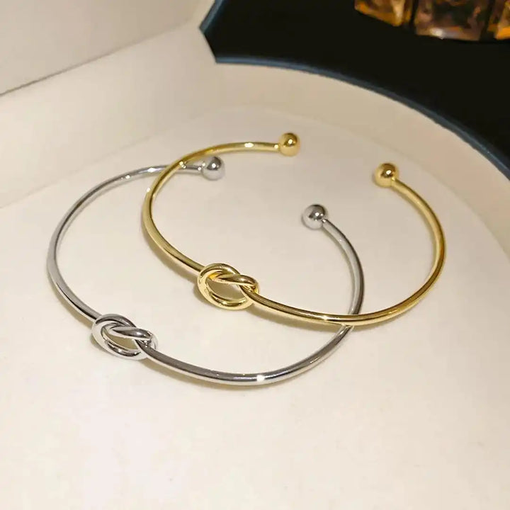 Golden Knot Adjustable Bracelet