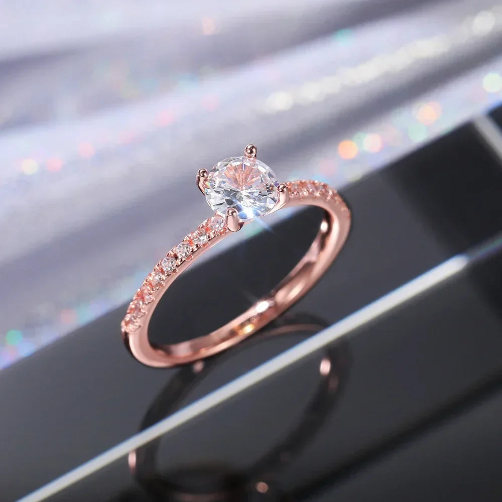 Radiant Eternity Zirconia Ring