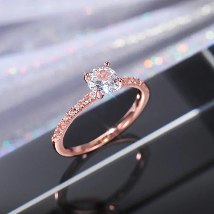 Radiant Eternity Zirconia Ring