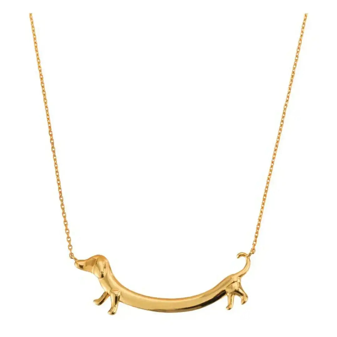 Dachshund Pendant Necklace
