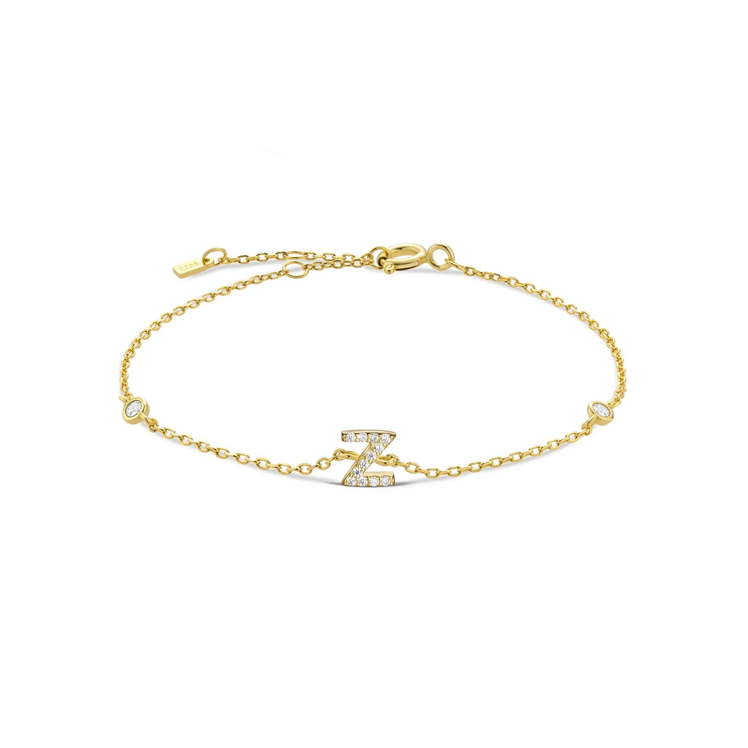 Initial Heirloom Bracelet