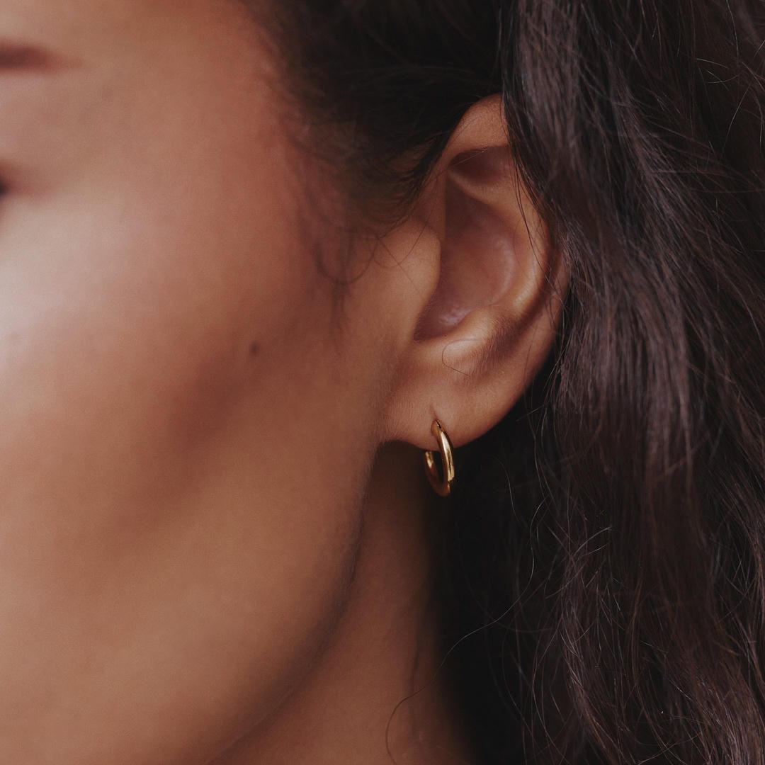 Gold Everyday Mini Hoop
