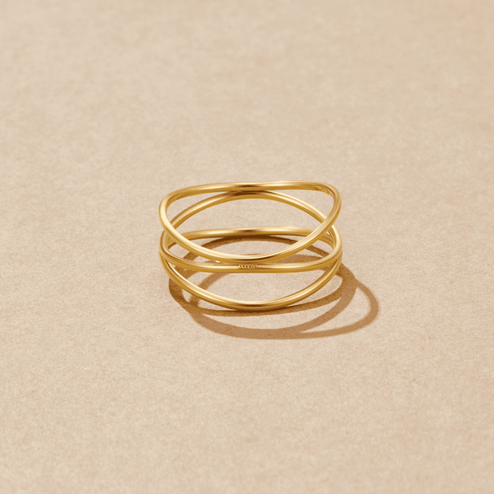 Infinity Loop Gold Ring