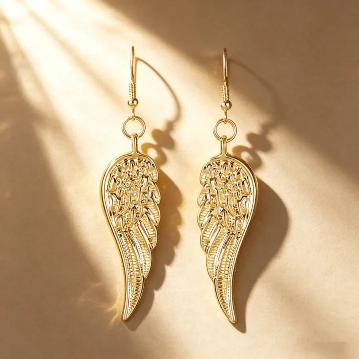 Divine Feather Wing Earrings