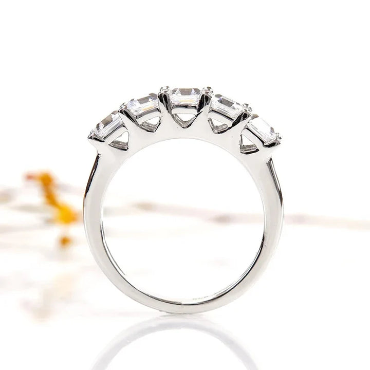 Dazzling Square Cubic Zirconia Ring