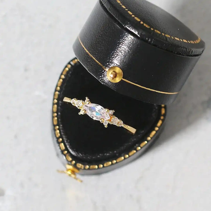 Mila Golden Rings Set