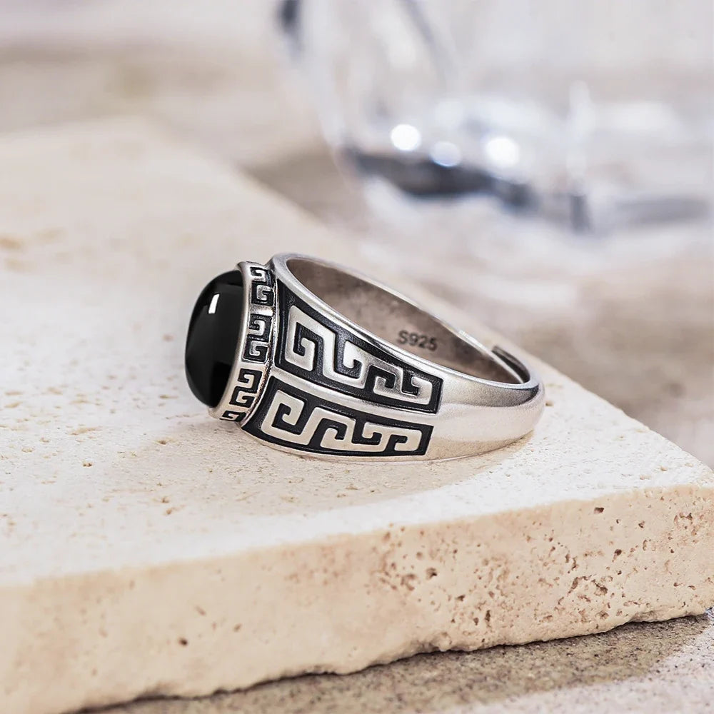 Tiger Eye Silver Ring