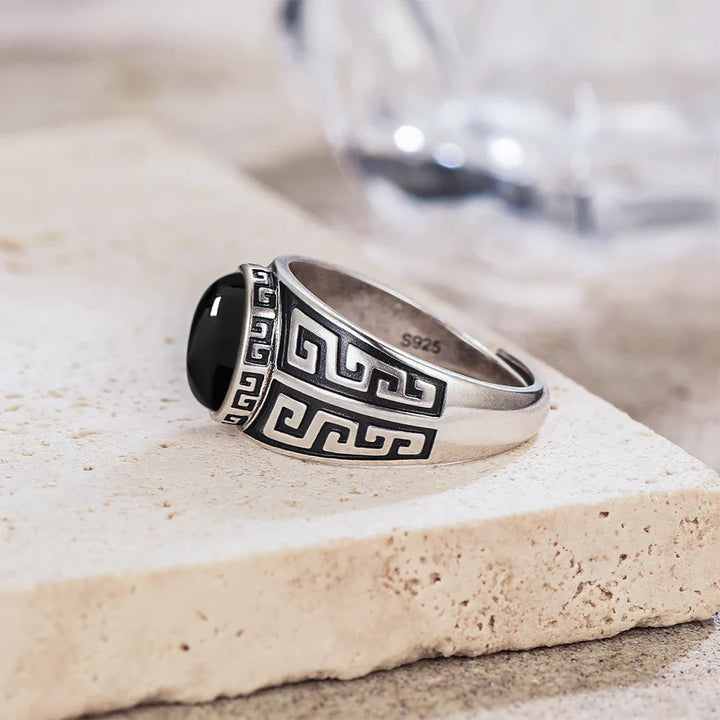 Tiger Eye Silver Ring