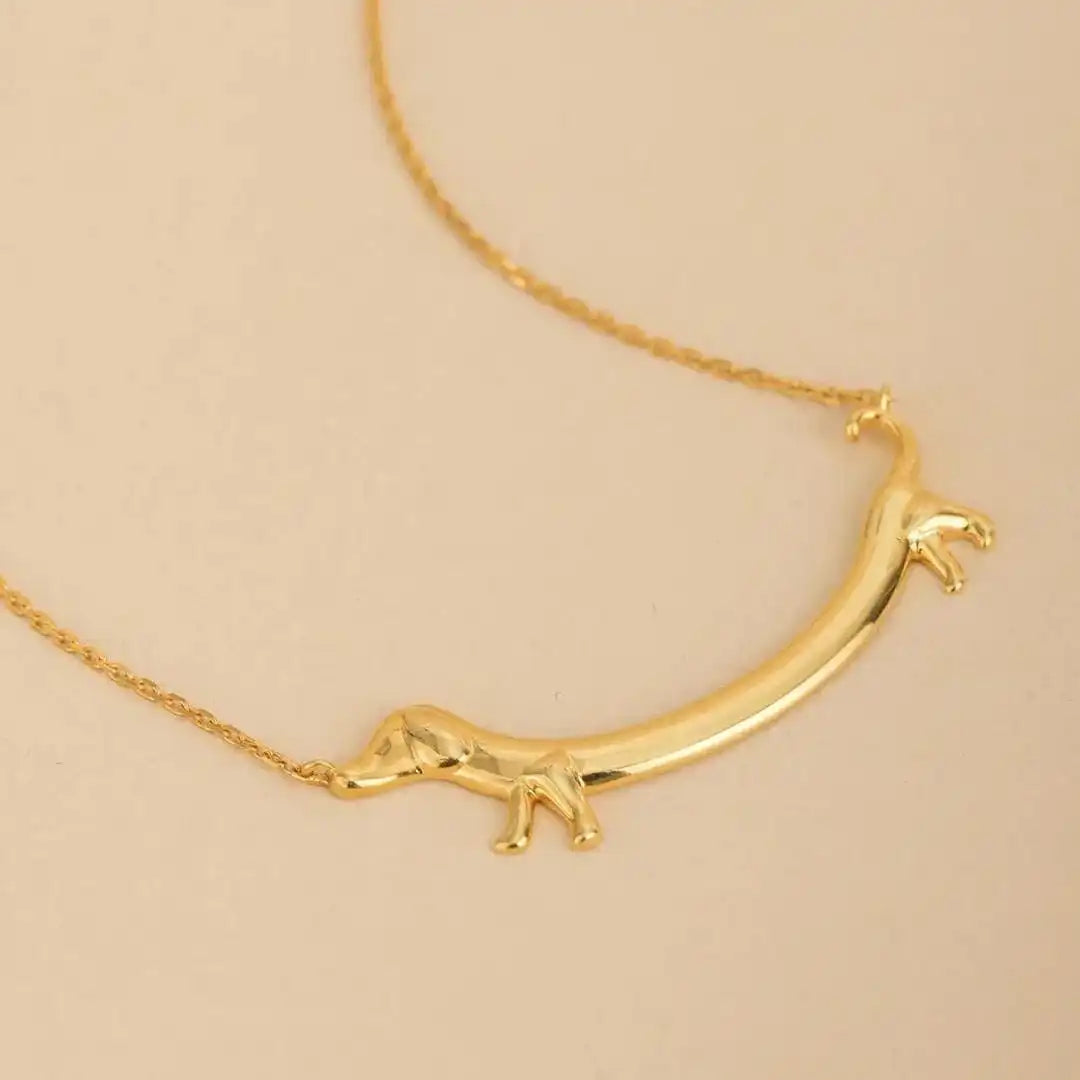 Dachshund Pendant Necklace