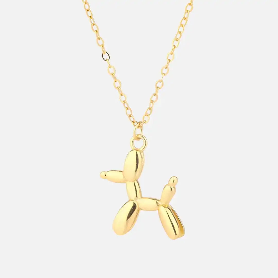 Balloon Dog Pendant Necklace