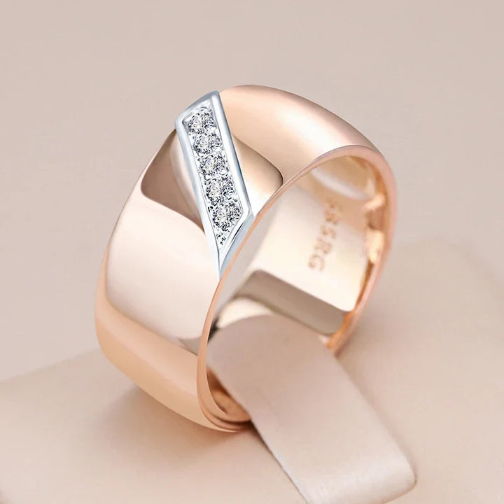Timeless Multi Zircon Smooth Ring