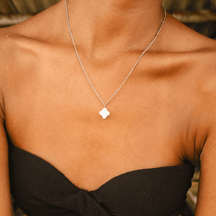 Summer Tile Pendant Necklace