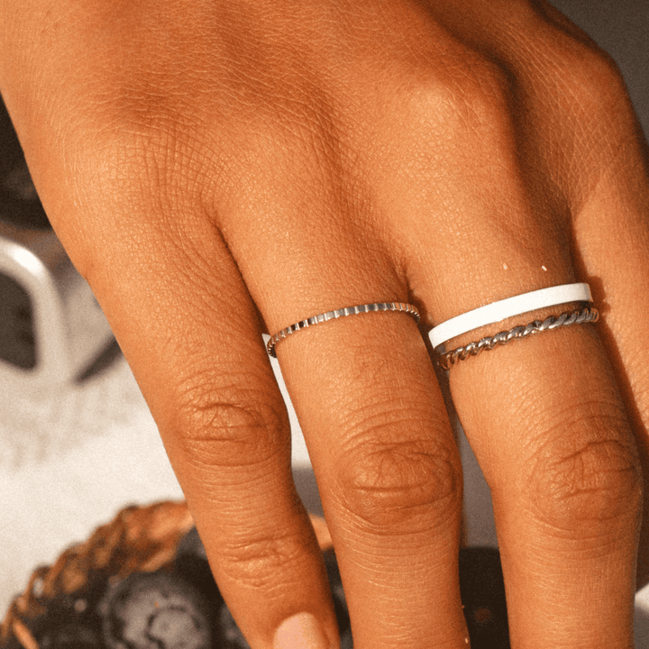Luna Stackable Thin Ring