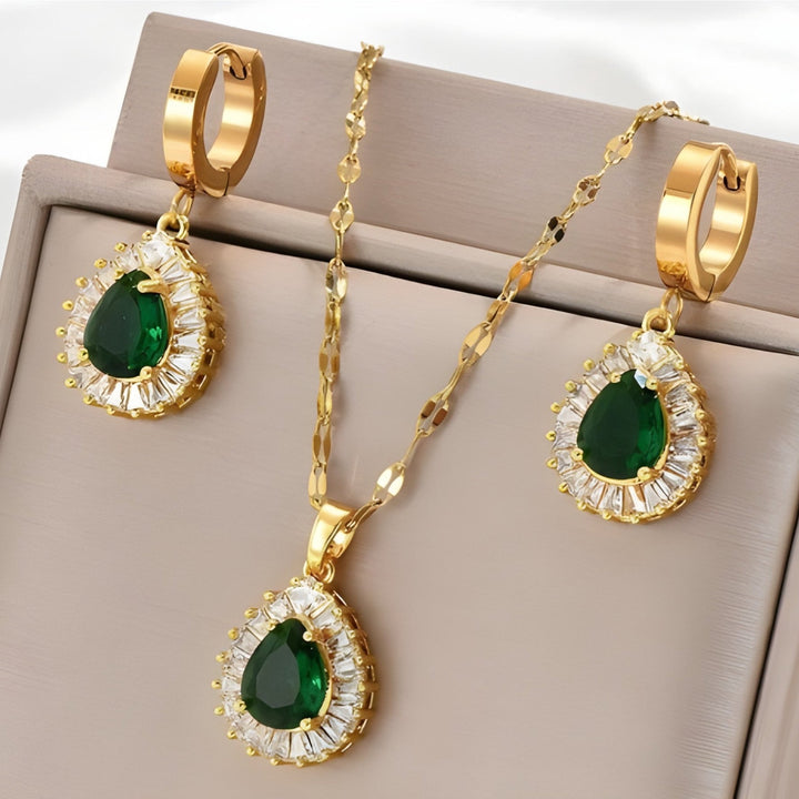Thalienne Aurevelle Teardrop Set