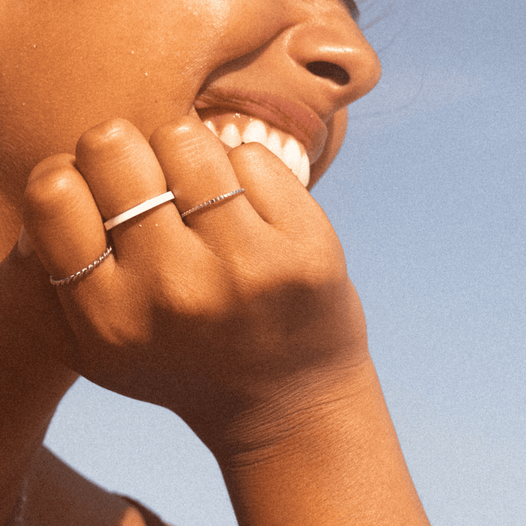 Luna Stackable Thin Ring