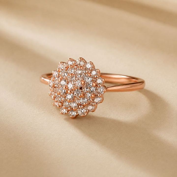 Luxurious Exquisite Floral Ring