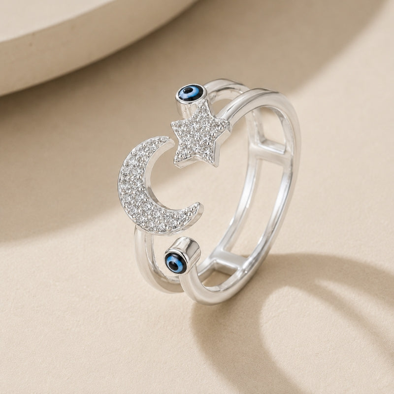 Radiant Devil Eye Ring