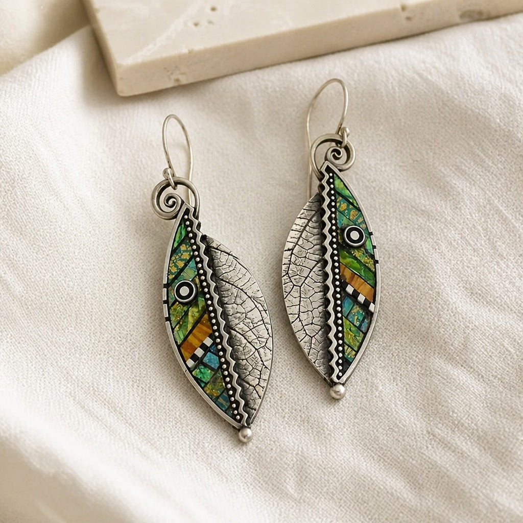 Vintage Bohemian Earrings Turquoise Earrings