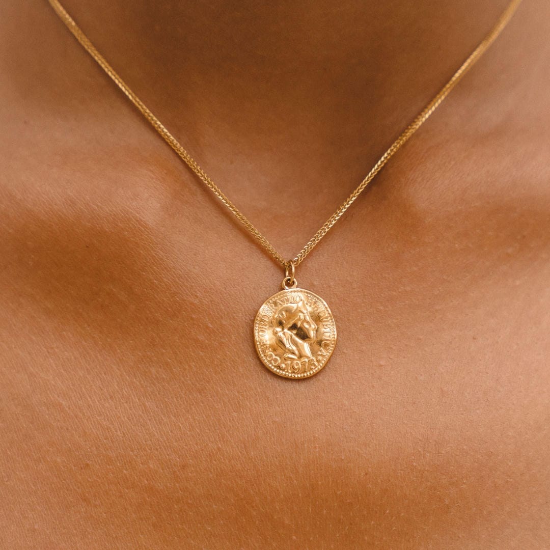 Elegant Ancient Coin Necklace