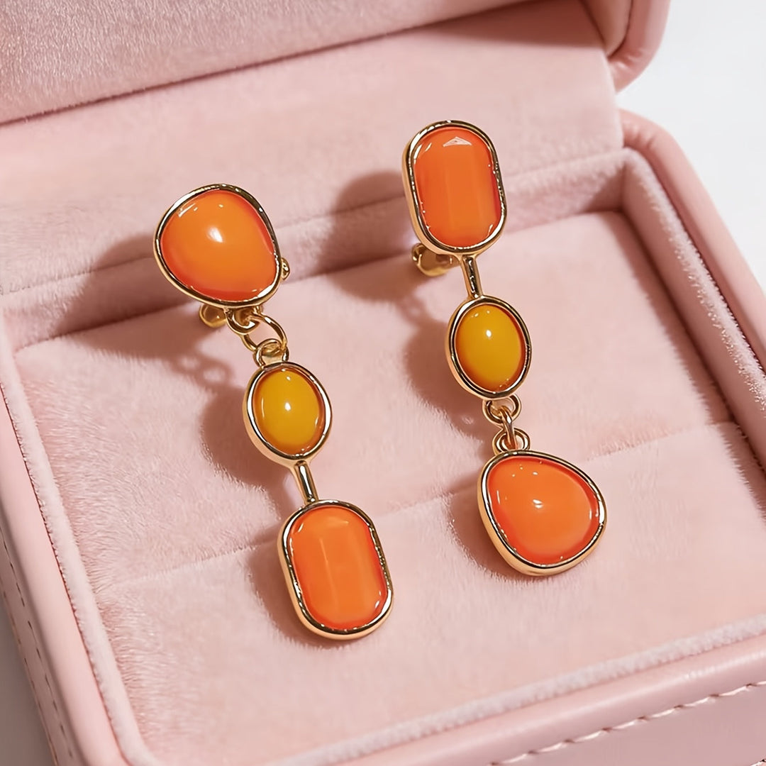 Timeless Trio Pearls Drop Earrings
