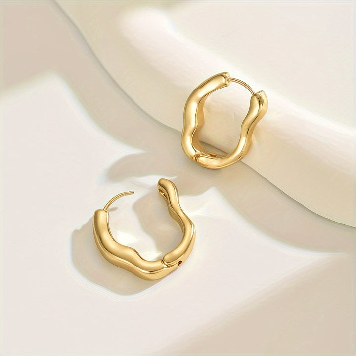Classic Irregular Drop Earrings