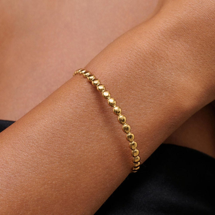 Elegant Beaded Cuff Bracelet