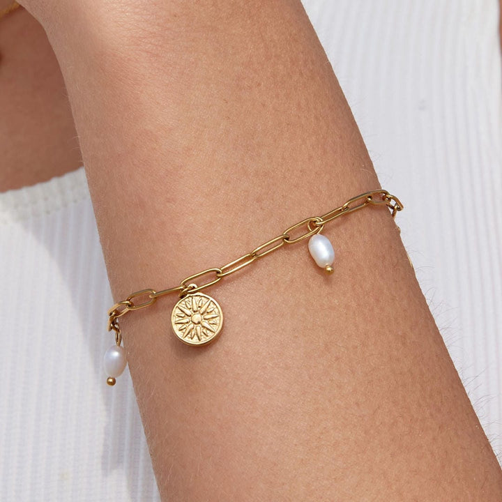 Radiant Golden Sun Bracelet