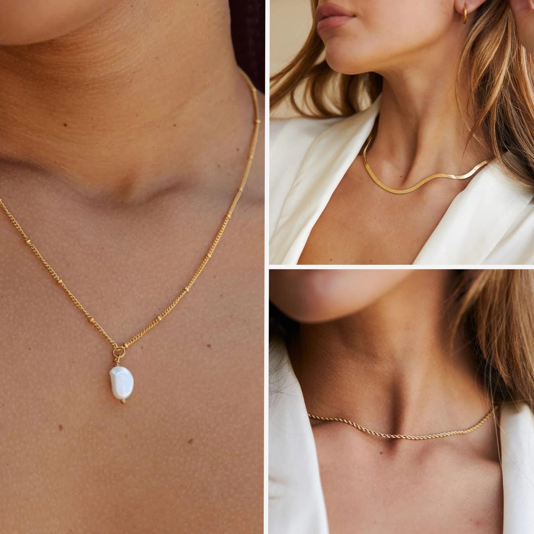 Timeless Trio Layered Necklace Set