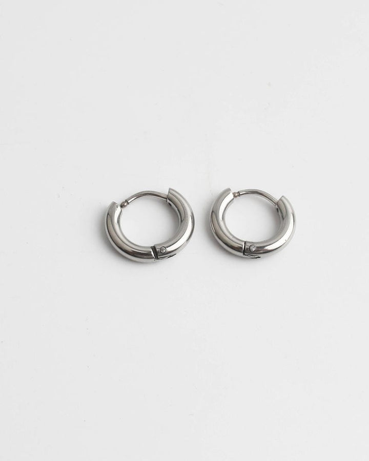 Sleek Huggie Hoop Earrings