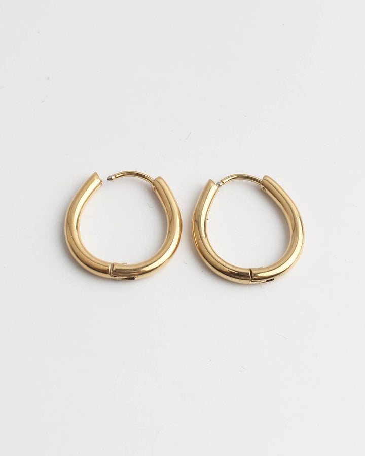 Vintage Almost Round Shape Earrings