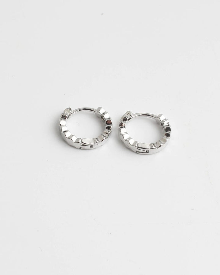 Emma Radiant Classic Hoop Earrings