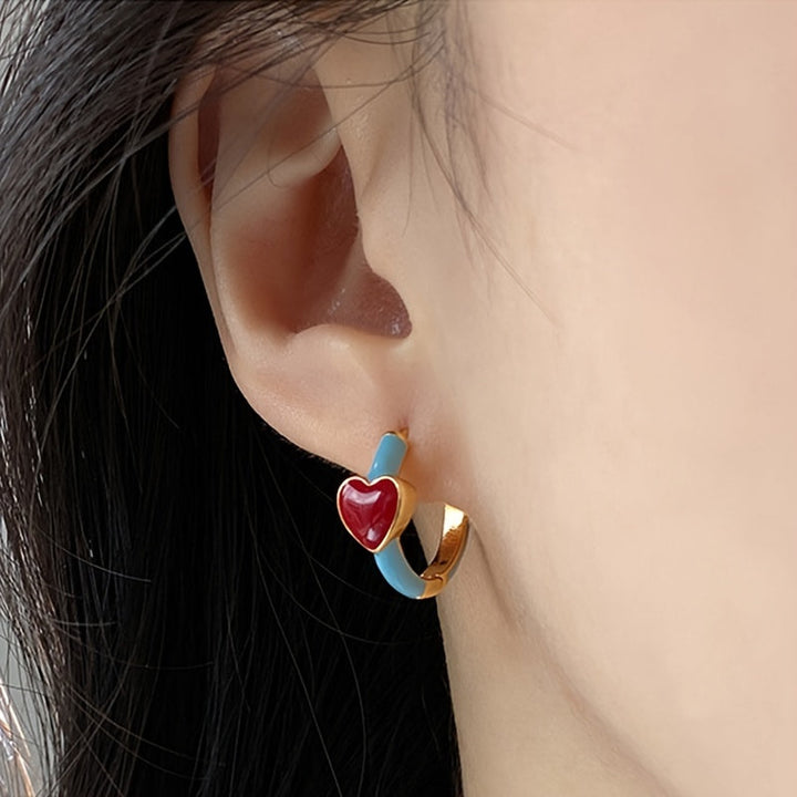 Vintage Drop Love Earrings