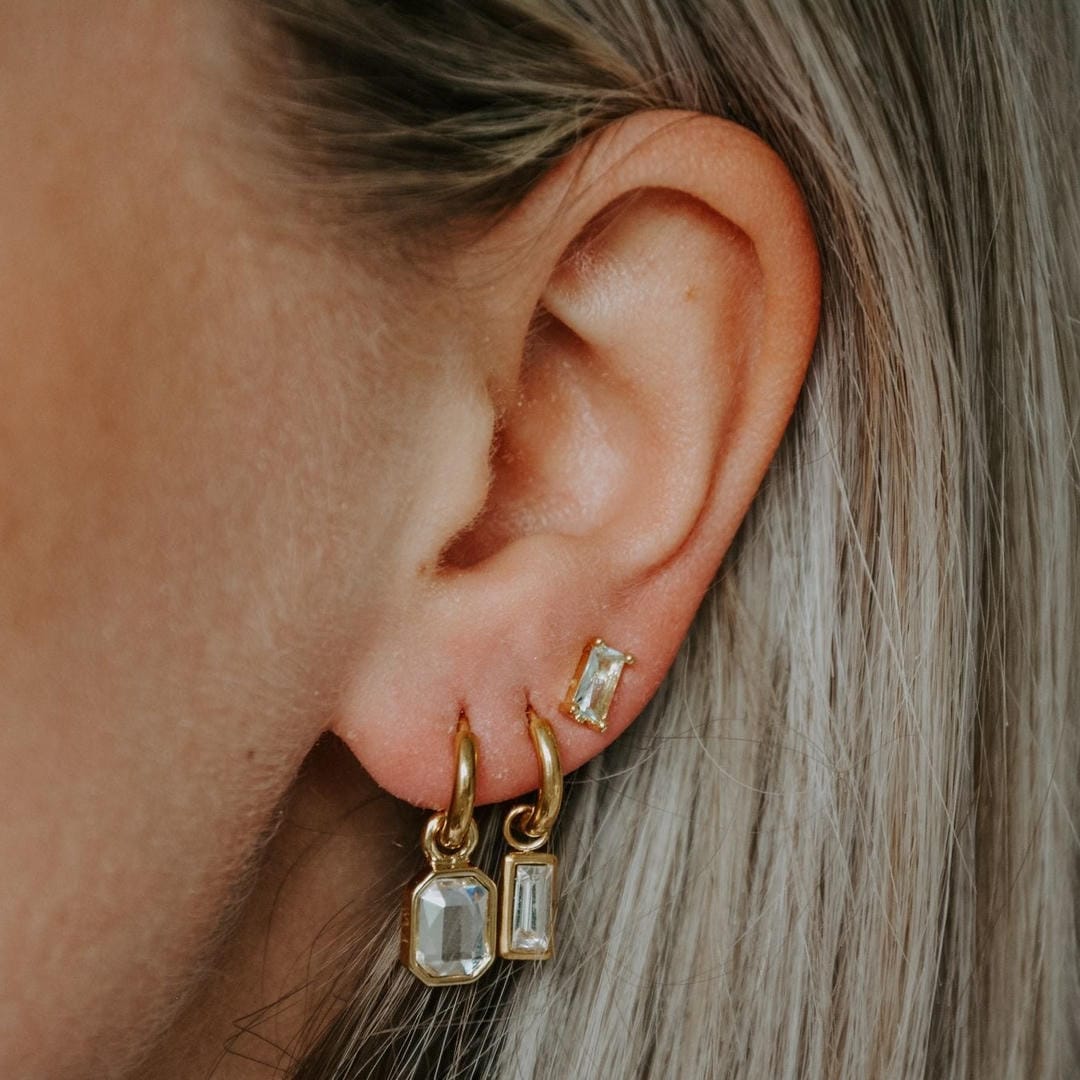 Elegant Leonore Stone Accent Earrings