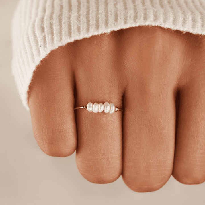 Ethereal Freshwater Pearl Ring