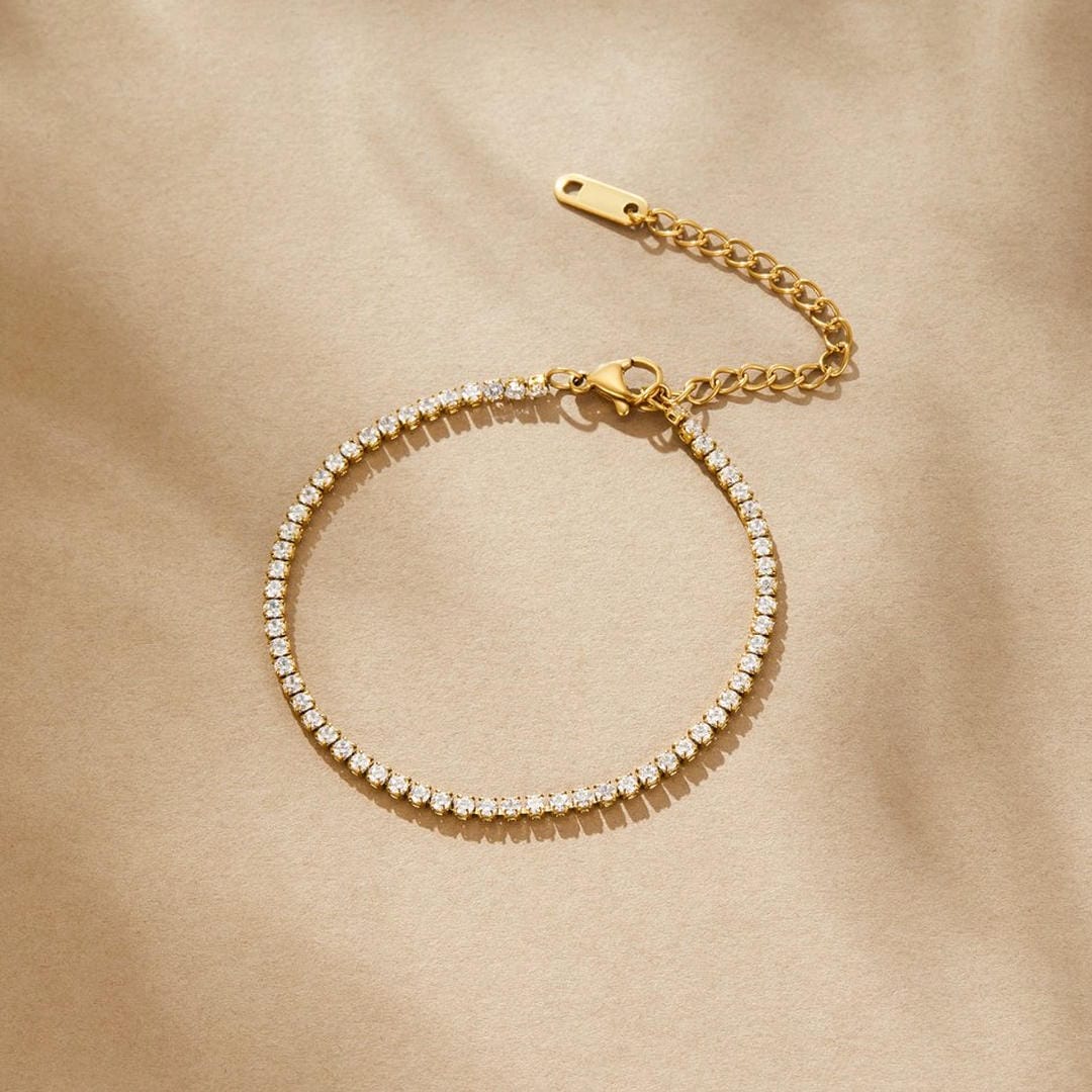 Timeless Gold Tennis Bracelet