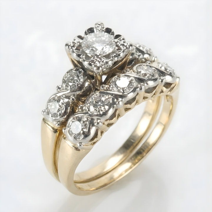 Classic Zirconia Bloom Ring